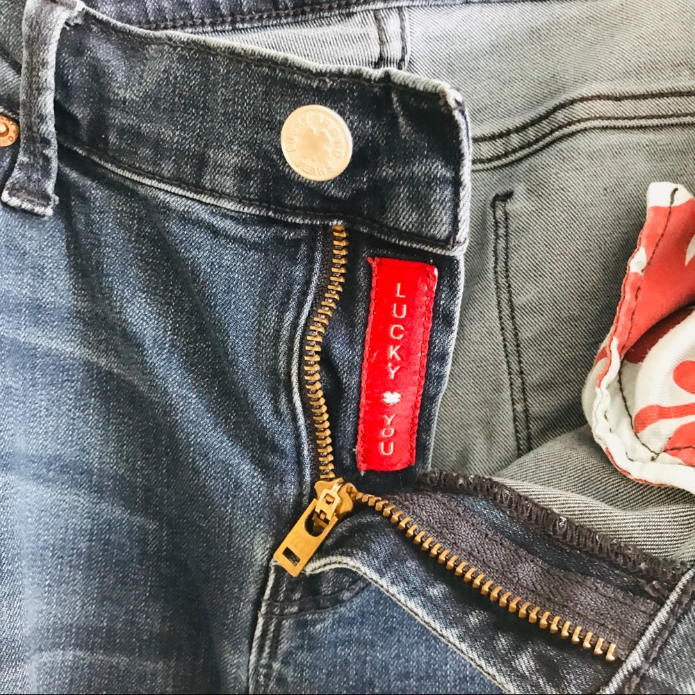 Lucky Brand Women's Blue Jeans - Picture 6 of 7
